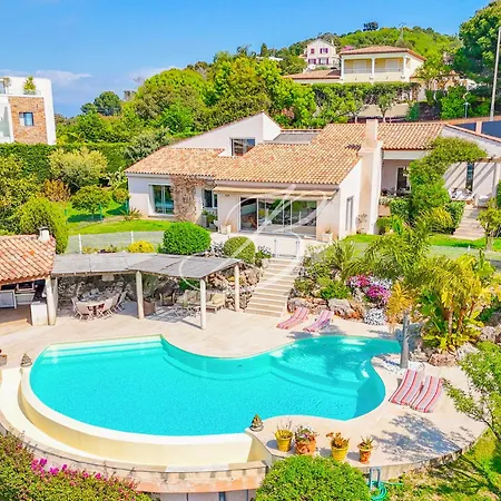 Bleu Rivage - Piscine Vue Panoramique Villa Cannes