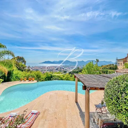 Bleu Rivage - Piscine Vue Panoramique Villa Cannes